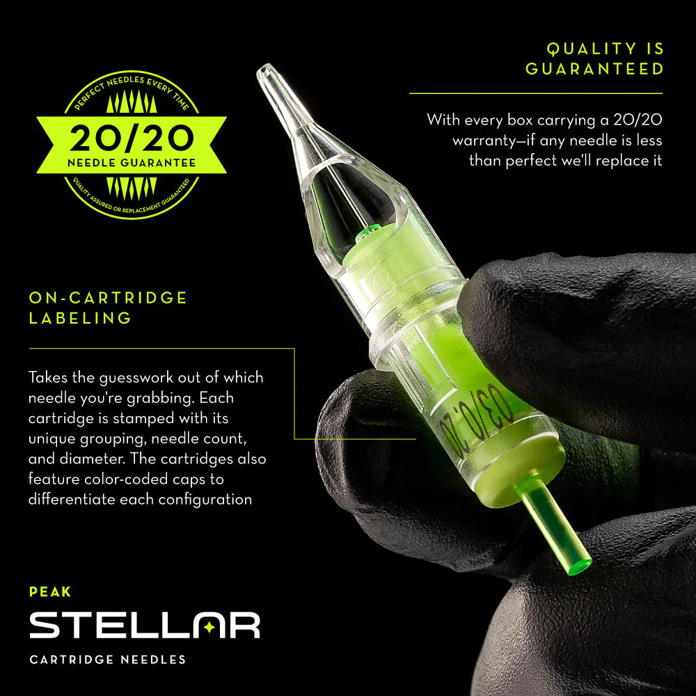 Peak Steller Cartridges - Extra Long Taper (7mm)