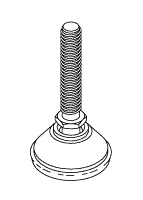 Tuttnauer LEVELING FOOT (Set of 2)