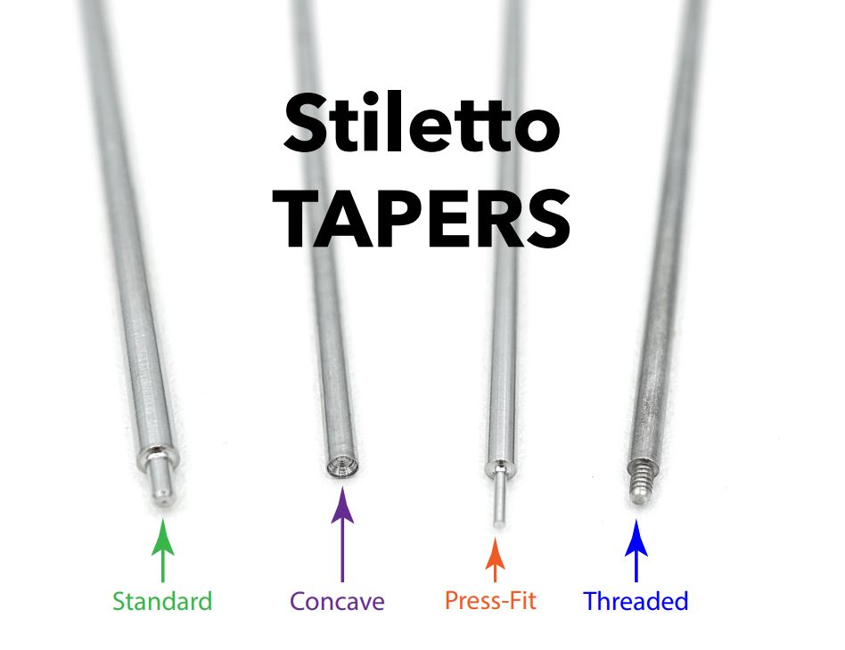 18G Tapers sterile pack of 50