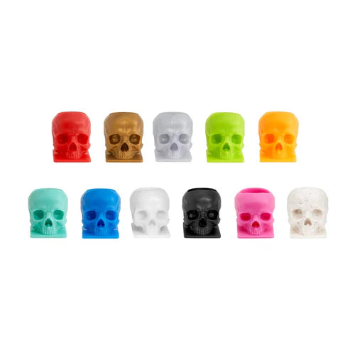 Saferly Skull ECO Ink Caps — Size #16 (Large) — Bag of 200