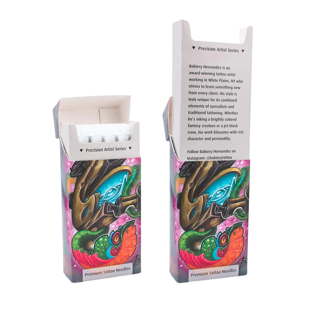 Artist Series — Precision Needles — Box of 50 Premade Sterilized Tattoo Needles