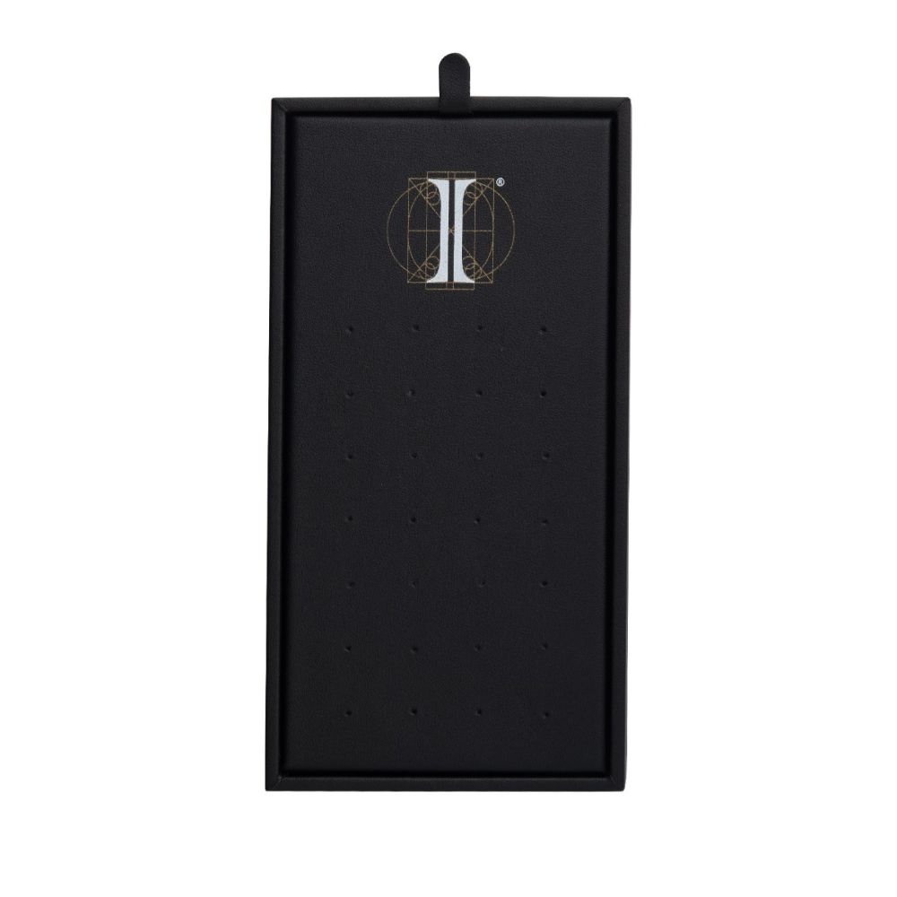 28 Hole Black Leatherette Pad