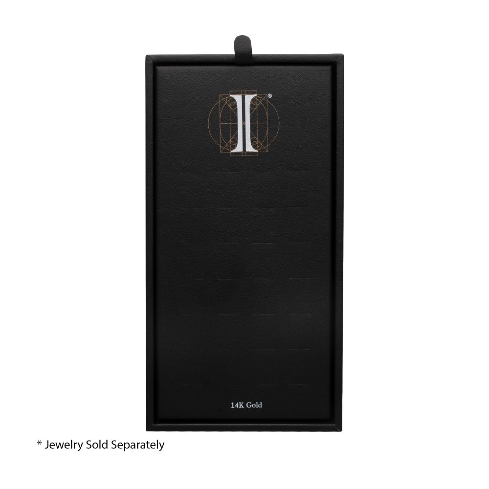 28 Hole Black Leatherette Pad for 14Kt Gold Hinged Segment Clickers