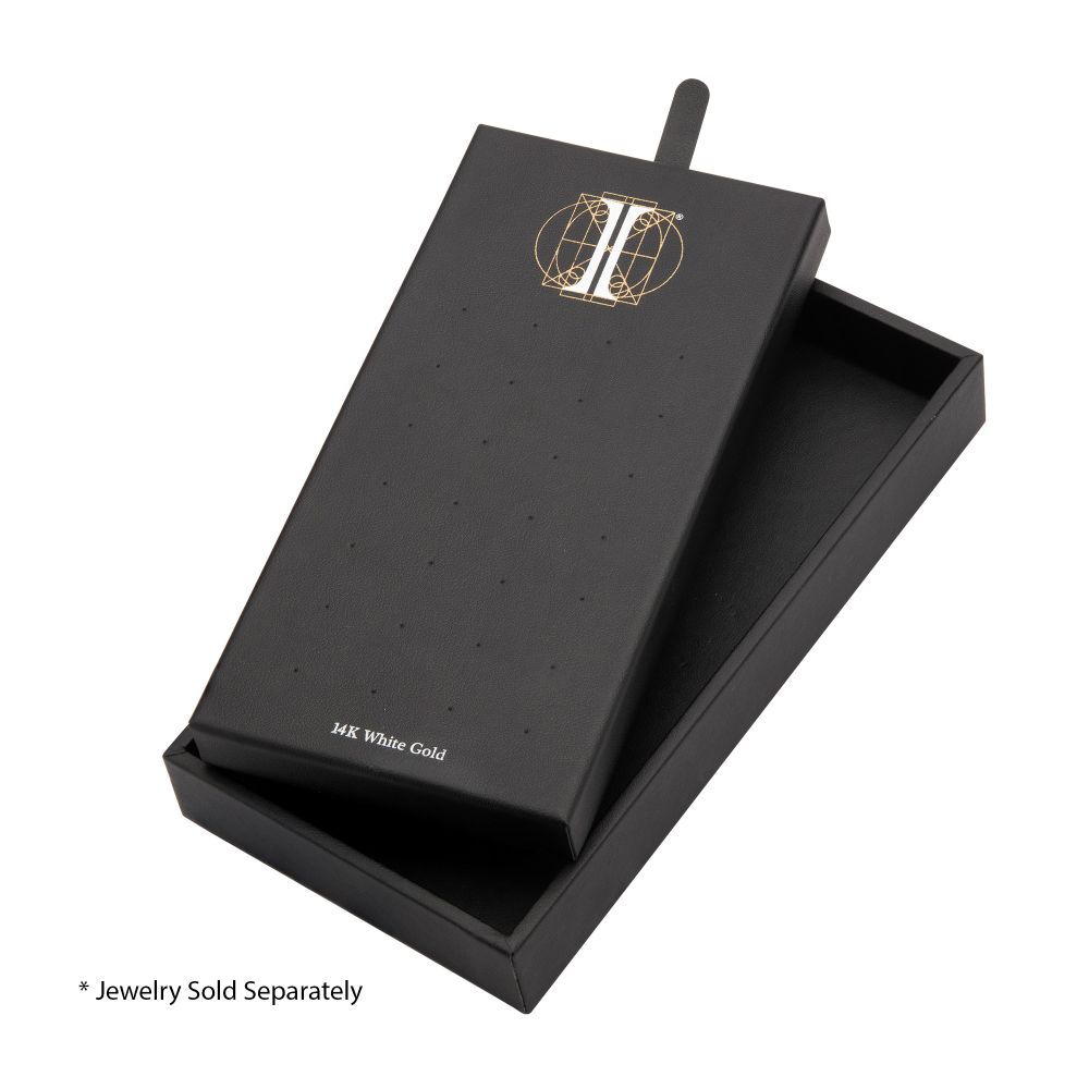 28 Hole Black Leatherette Pad for 14Kt White Gold Tops