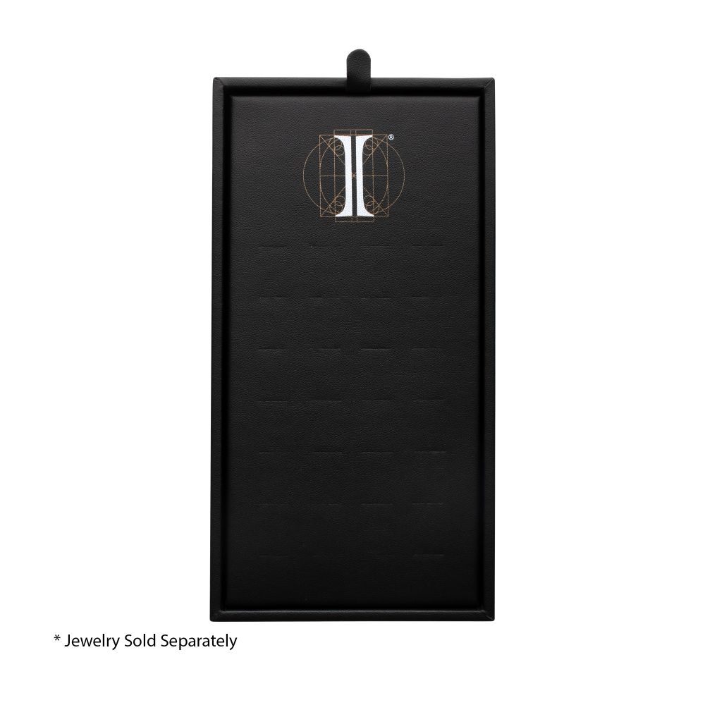 28 Hole Black Leatherette Pad for Titanium Hinged Segment Clickers