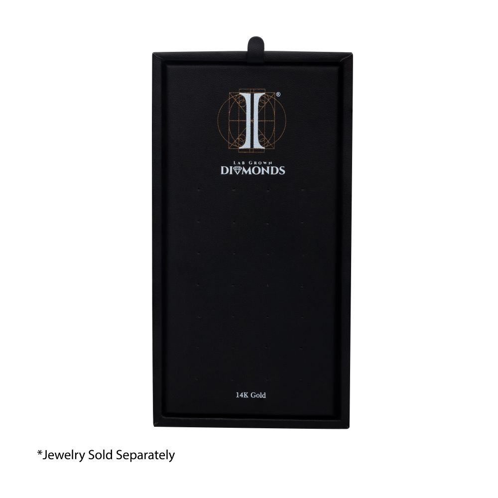 28 Hole Black Leatherette Pad for 14Kt Gold Lab-Grown Diamond Tops