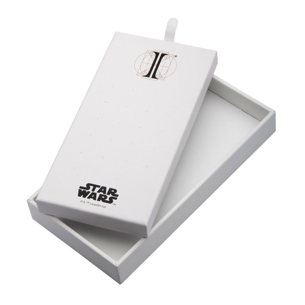 28 Hole White Leatherette Pad for 14Kt Gold Star Wars Jewelry