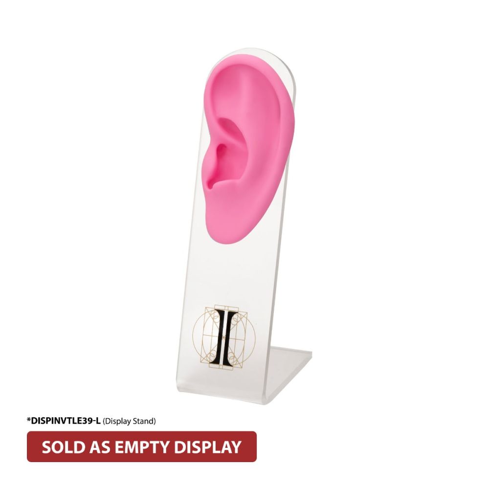 Pink Silicone Left Ear Display