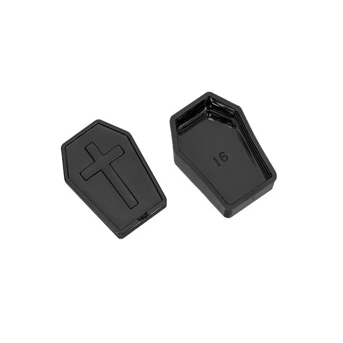 Saferly Coffin Ink Cap Lids — #25 — Bag of 200