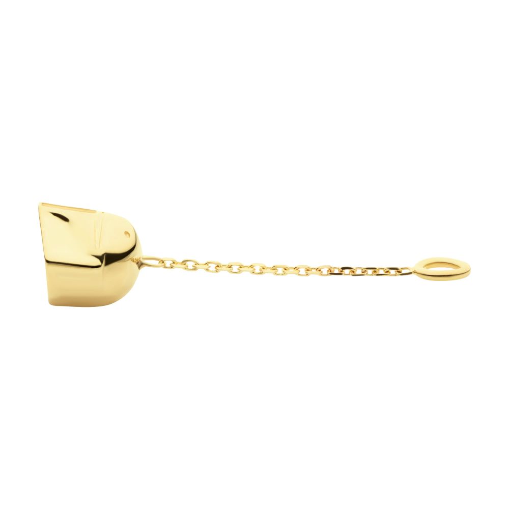 14Kt Yellow Gold Star Wars Boba Fett Dangle Charm