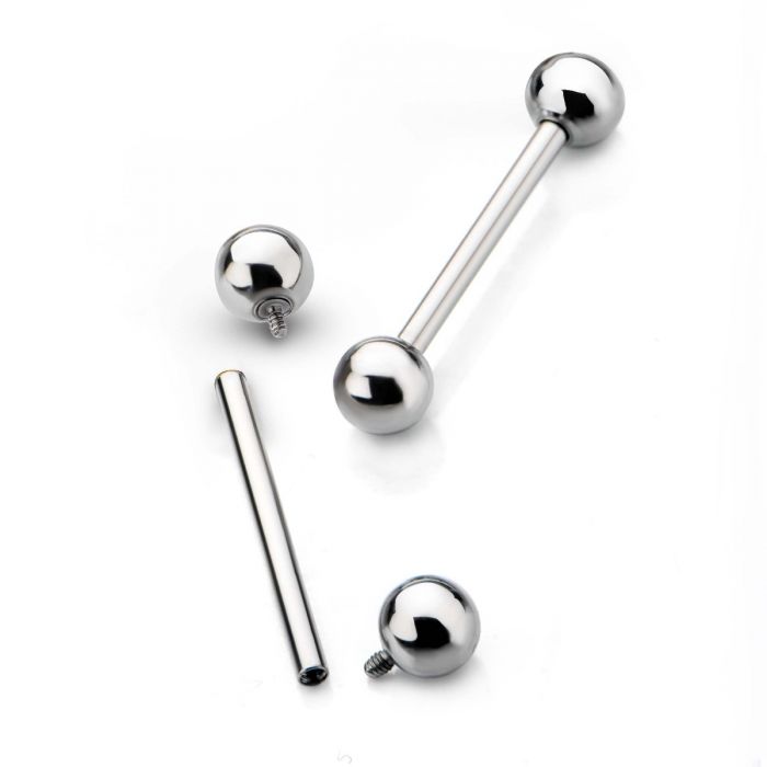 Titanium Internally Threaded Barbells