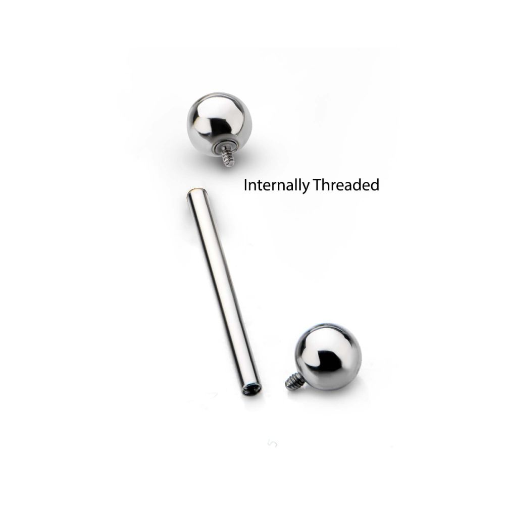 Titanium-Internally Threaded Barbells