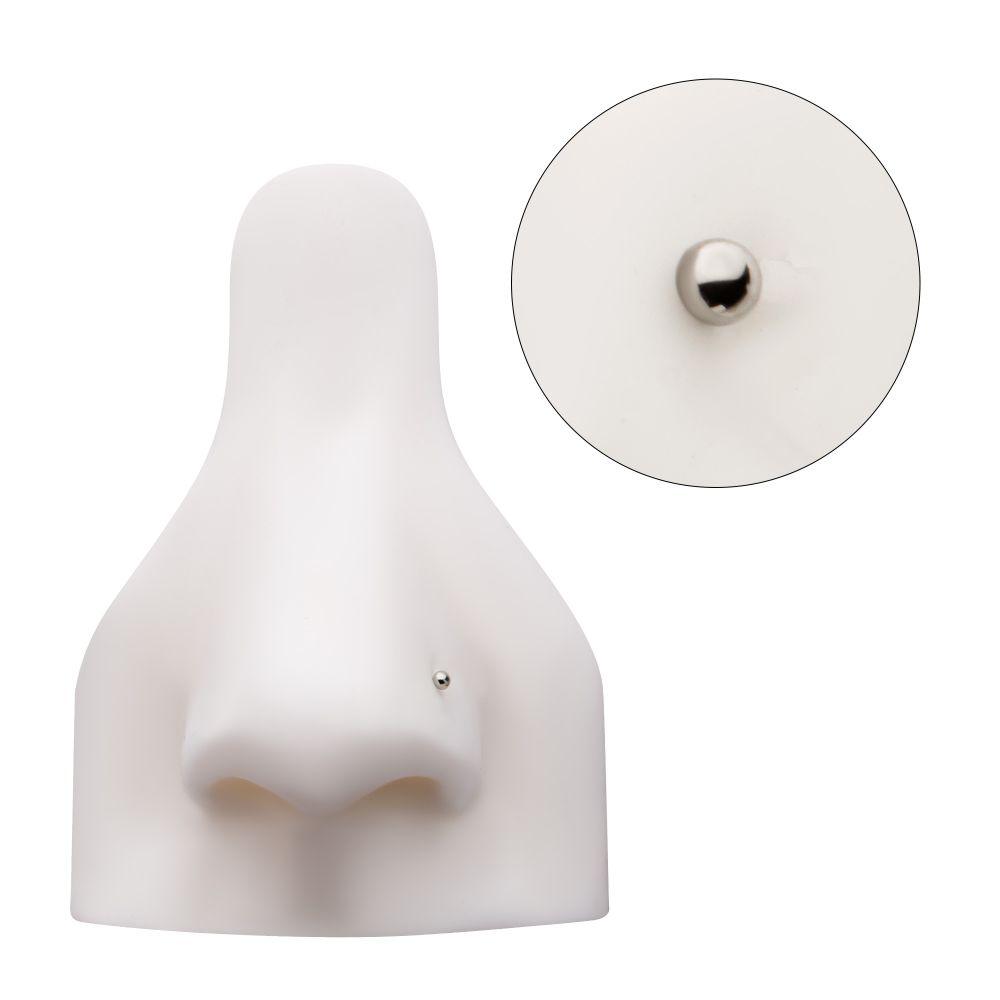 Titanium Dome Top Nose Pin