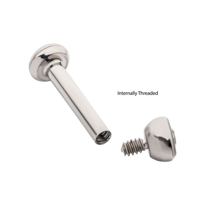 Sterilized 18g Micro Titanium Internally Threaded Labret