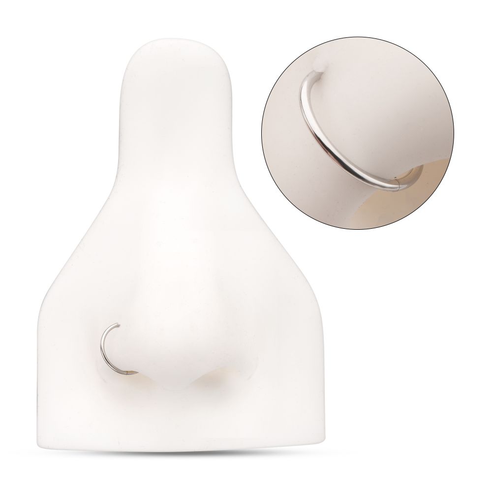 Platinum PVD Titanium Basic Hinged Segment Clicker