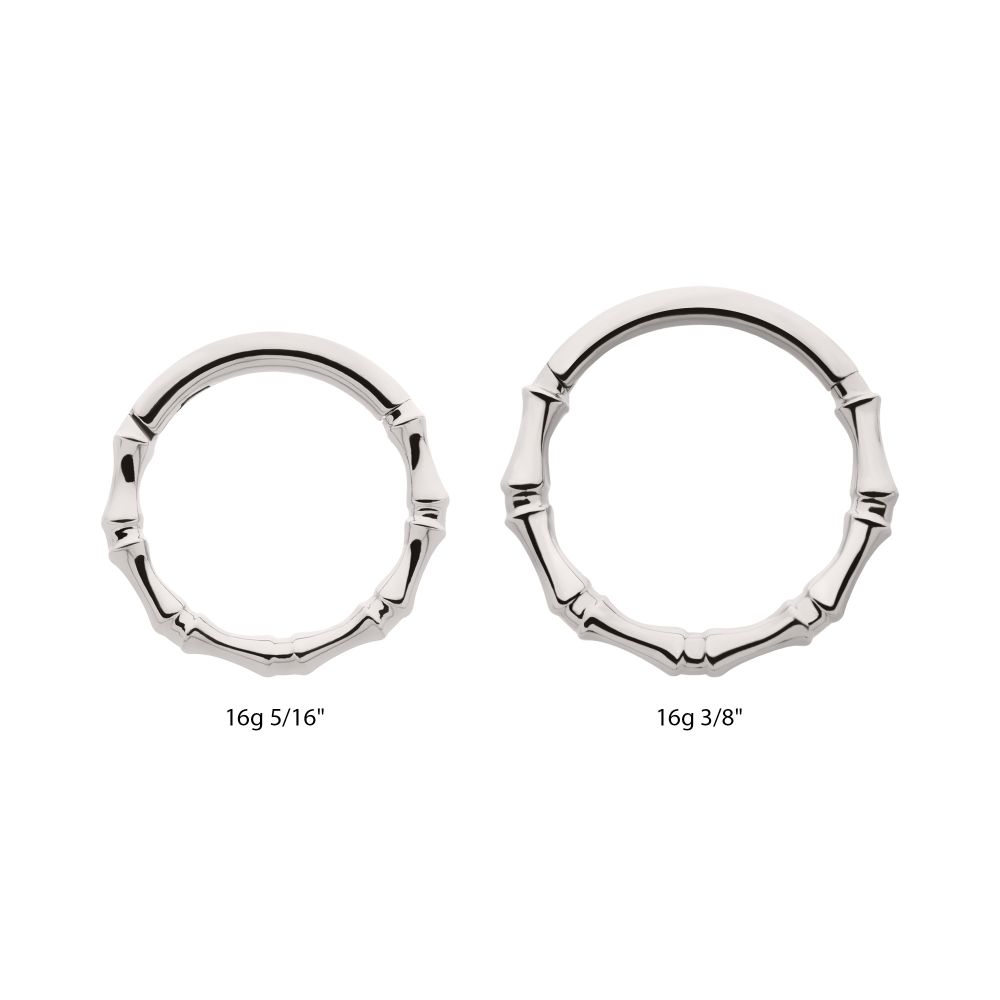 Titanium Connected Bones Front Facing Hinged Segment Clicker