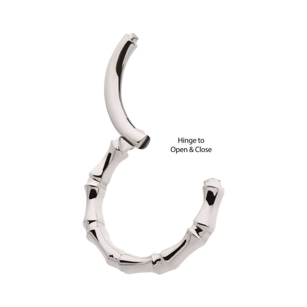 Titanium Connected Bones Front Facing Hinged Segment Clicker