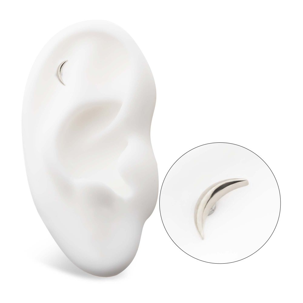 Titanium Internally Threaded Dome Moon Top