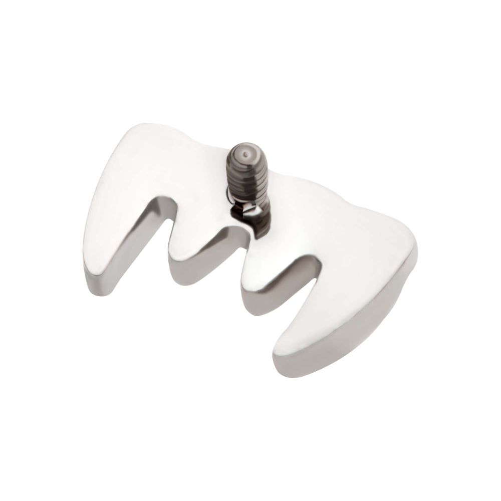 Titanium Internally Threaded Fangs Top