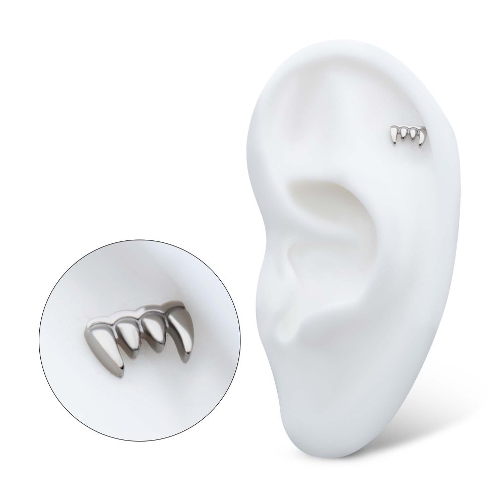 Titanium Internally Threaded Fangs Top