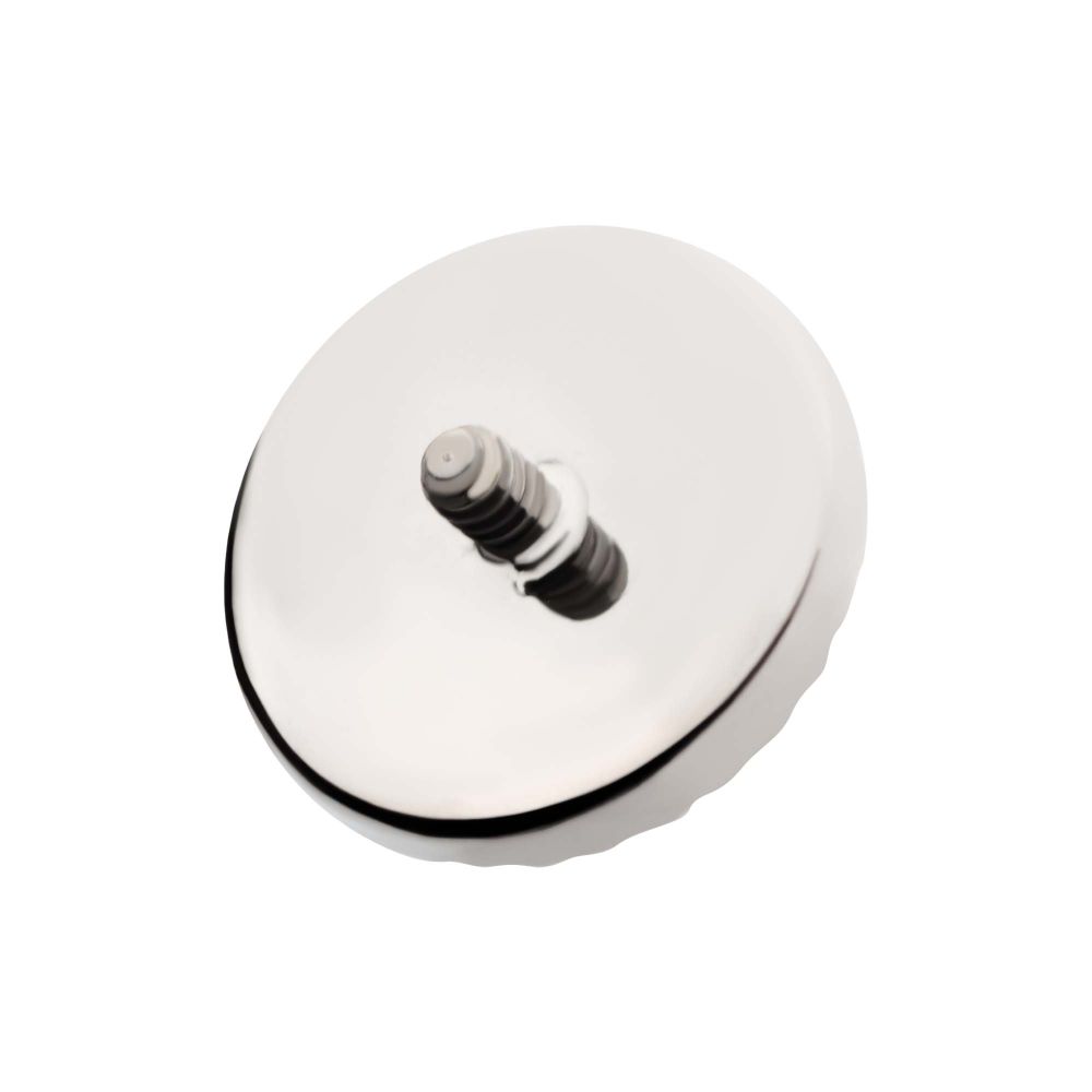 Titanium Internally Threaded Corrugated Round Top