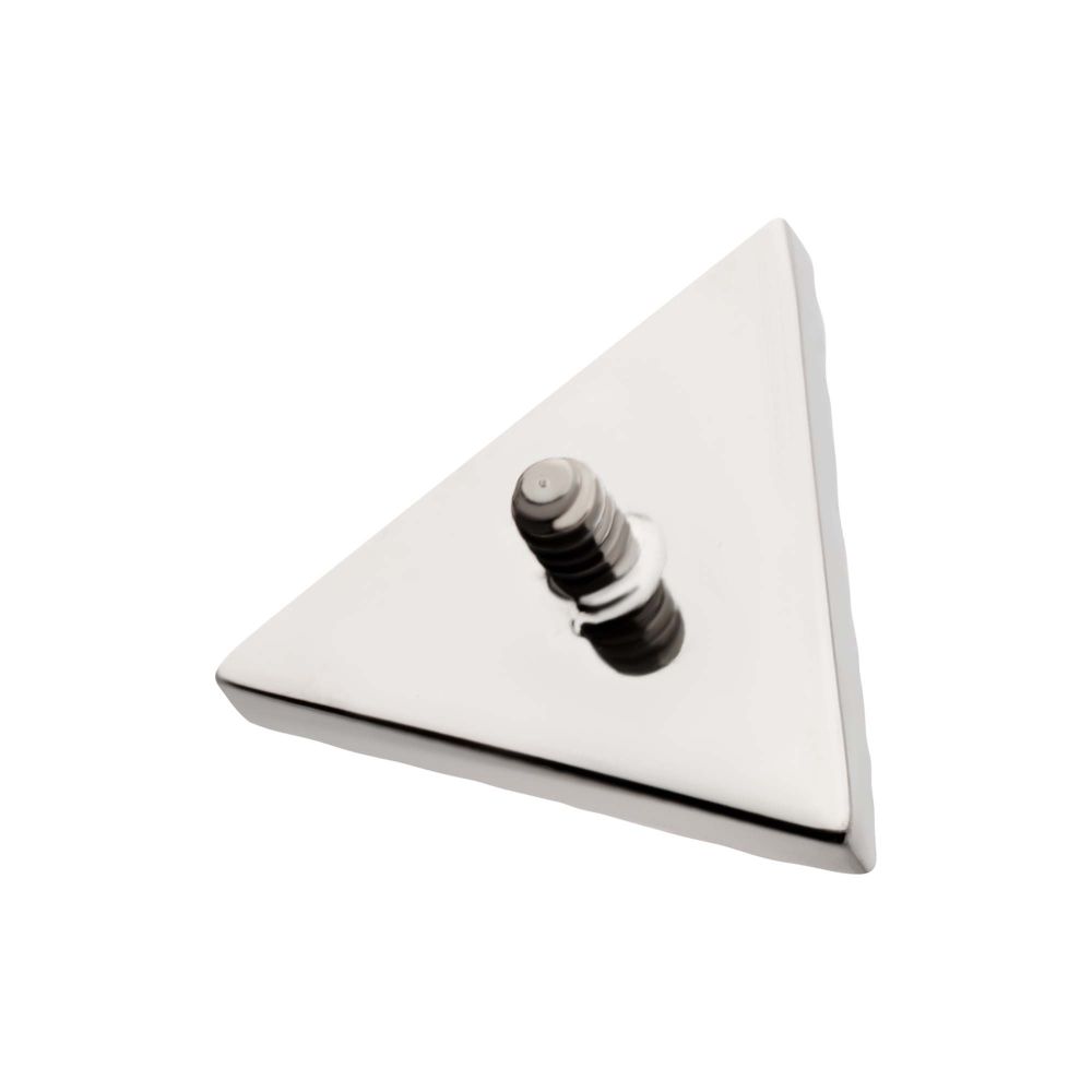 Titanium Internally Threaded Corrugated Triangle Top