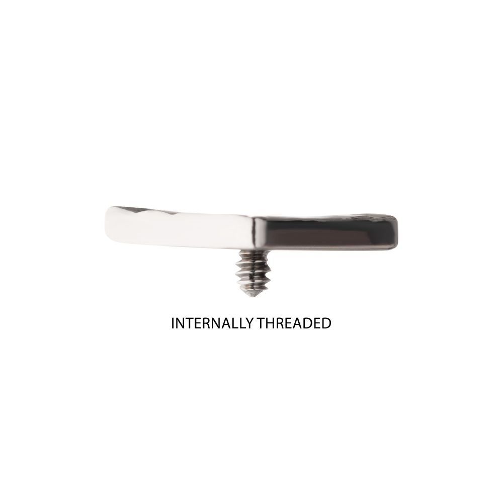 Titanium Internally Threaded Corrugated Rhombus Top