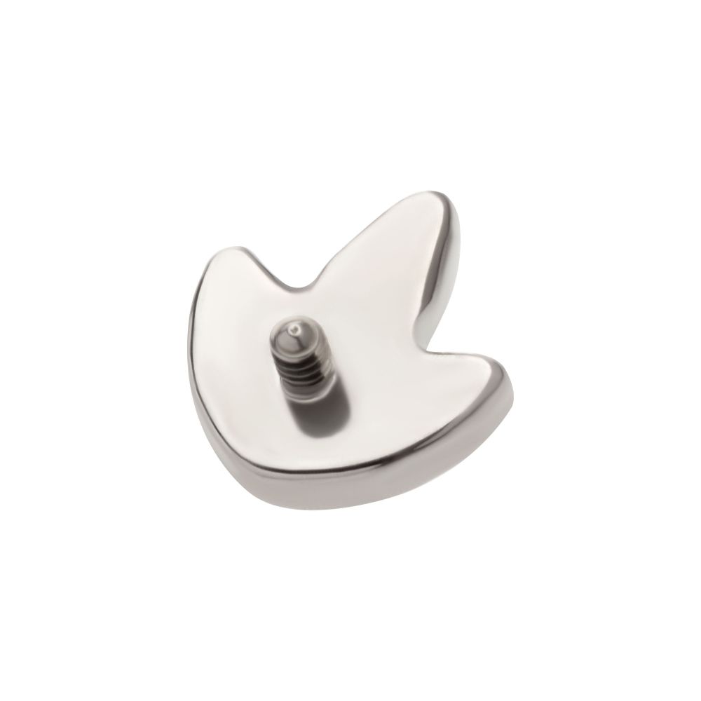 Titanium Internally Threaded 3 Petal Shape Cluster Top