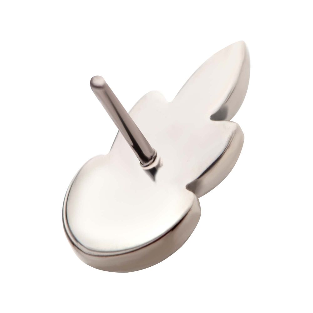 Titanium Threadless Leaf Top