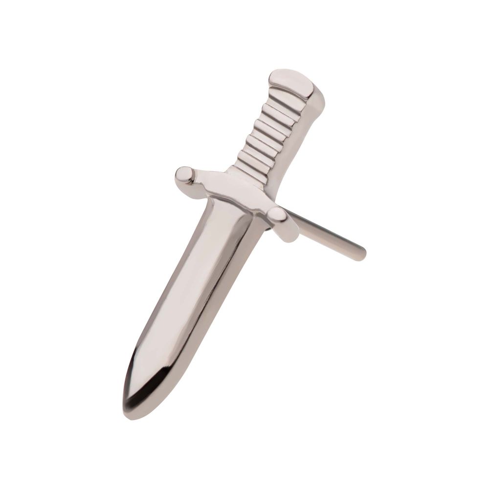 Titanium Threadless Dagger Top