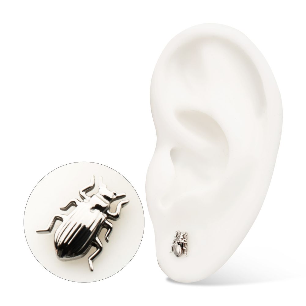 Titanium Threadless Beetle Top