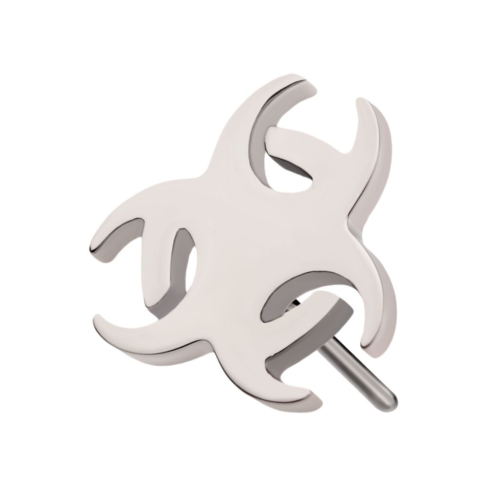 Titanium Threadless Biohazard Top