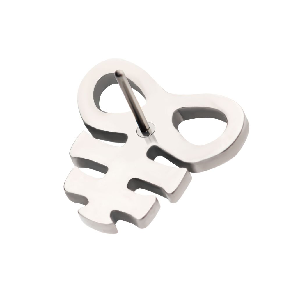 Titanium Threadless Leviathan Cross Top