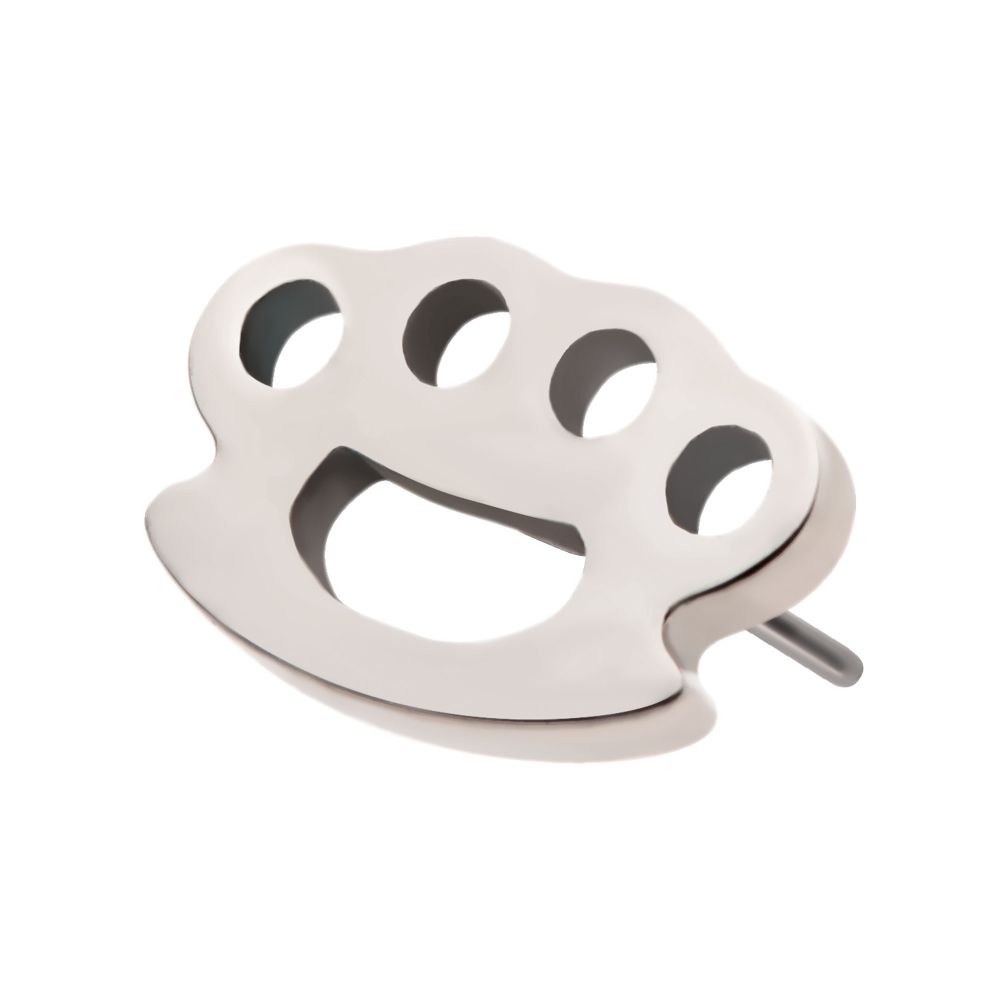 Titanium Threadless Brass Knuckle Top