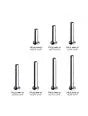 Titanium Threadless Labret 2.5mm Base