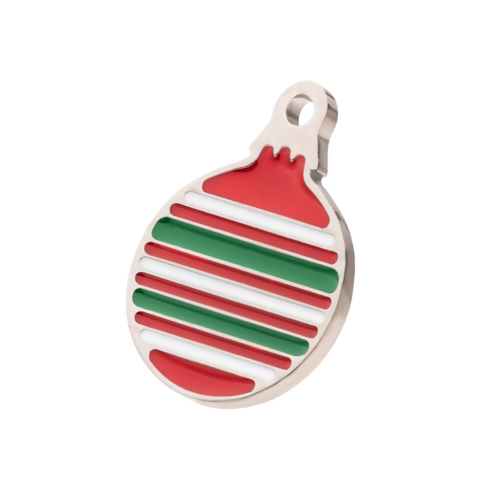 Titanium Threadless Christmas Ornament Top