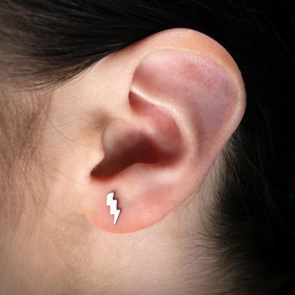 Titanium Internally Threaded Lightning Bolt Tops