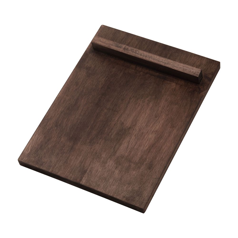 Mahogany Finish Walnut Wood Modular Empty Display Base