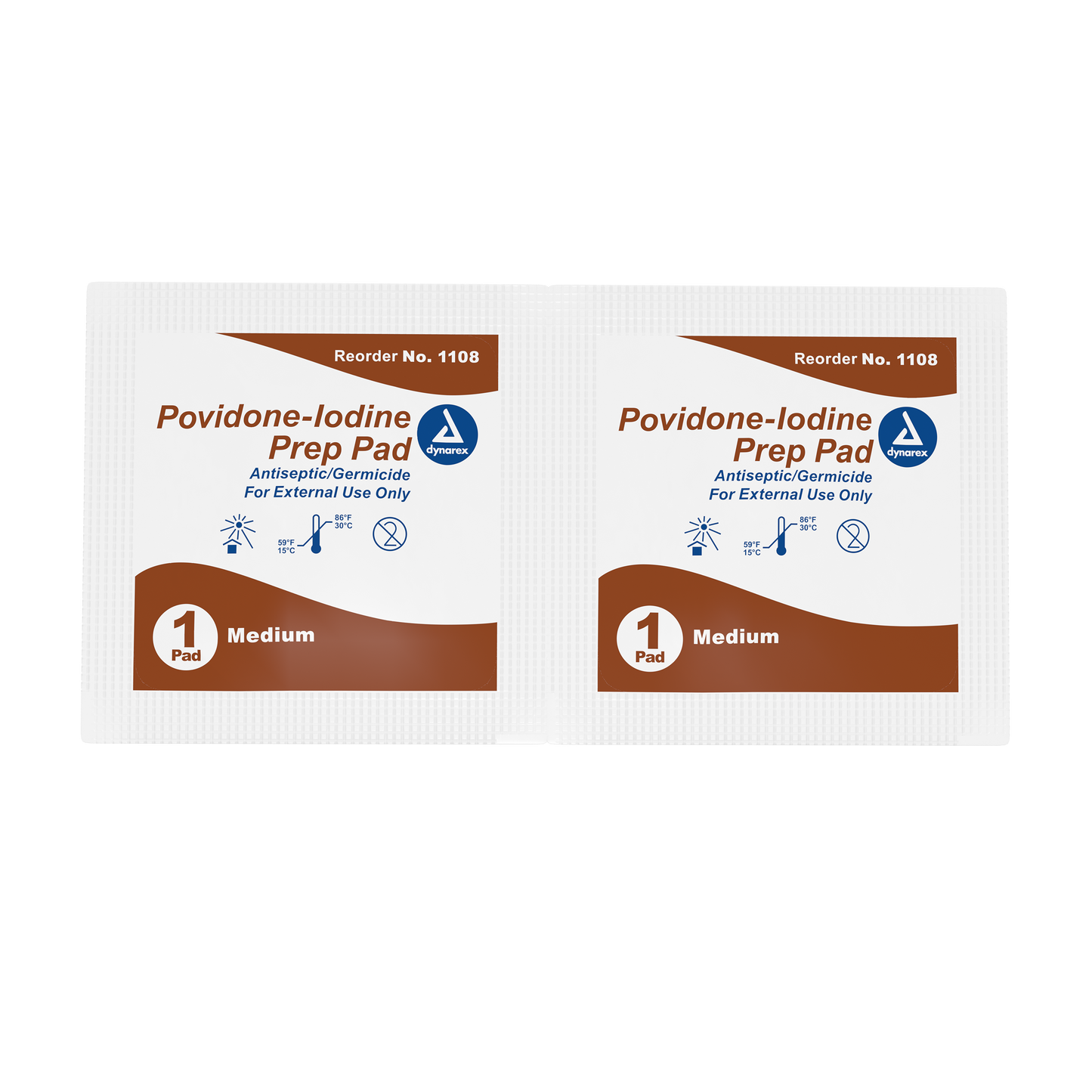 Providone Iodine single use Prep pads