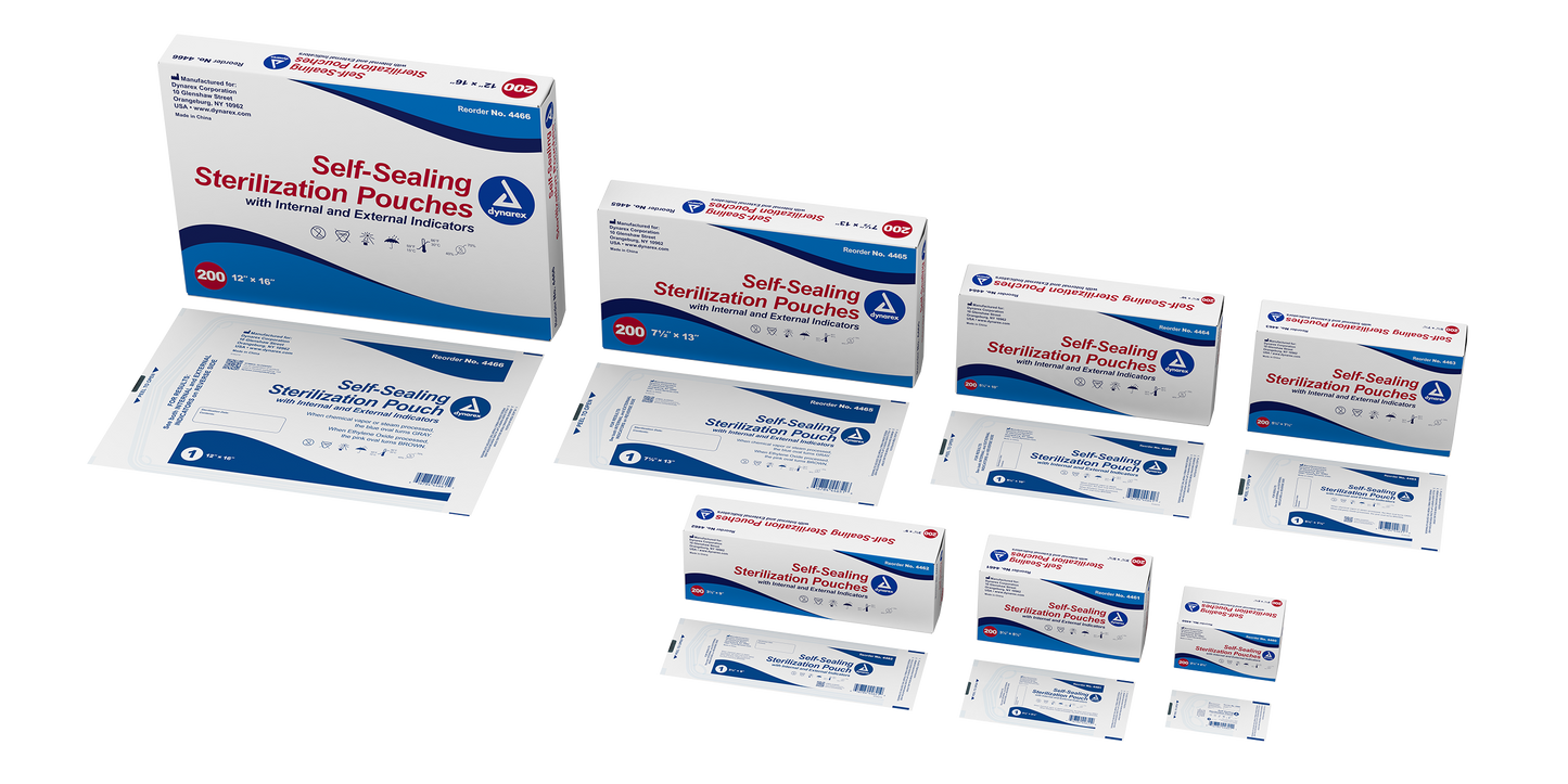 Sterilization pouches 200/bx