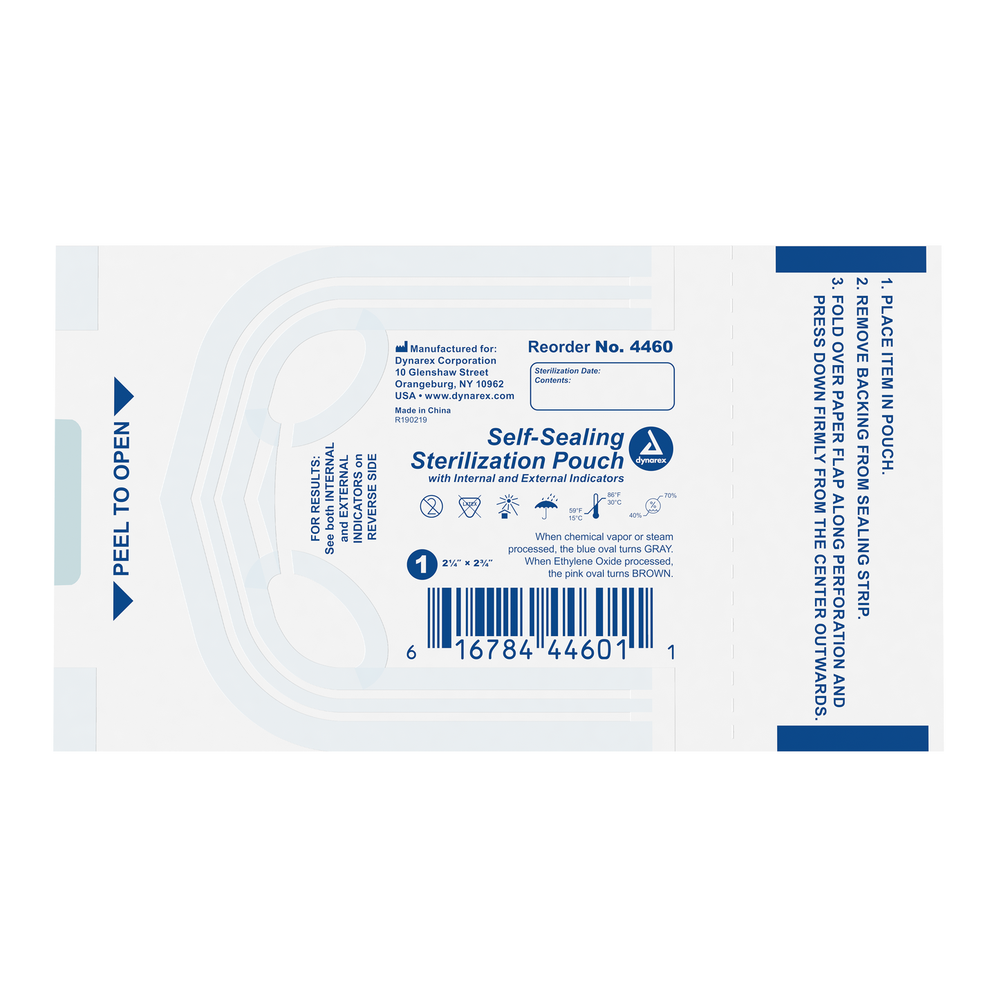 Sterilization pouches 200/bx