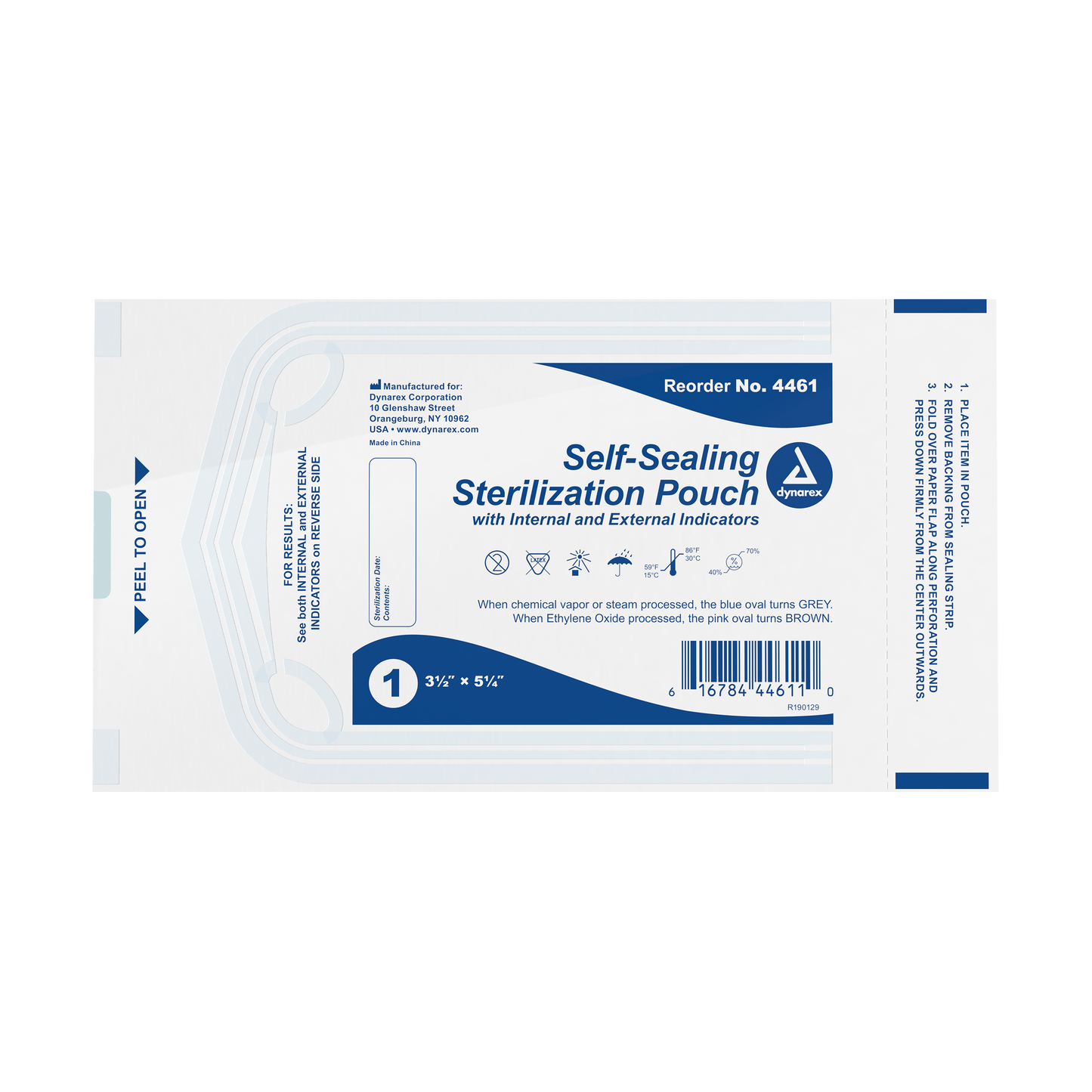 Sterilization pouches 200/bx