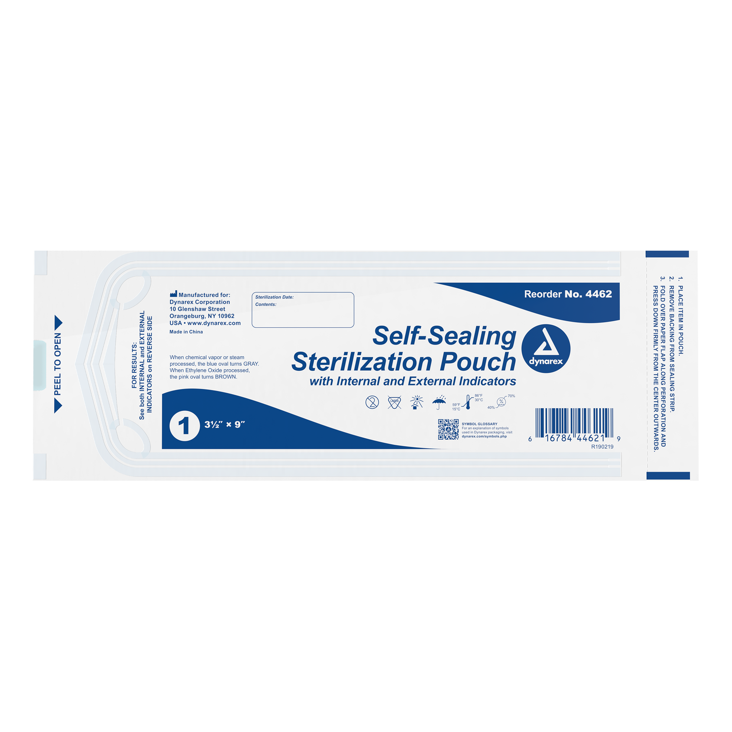 Sterilization pouches 200/bx