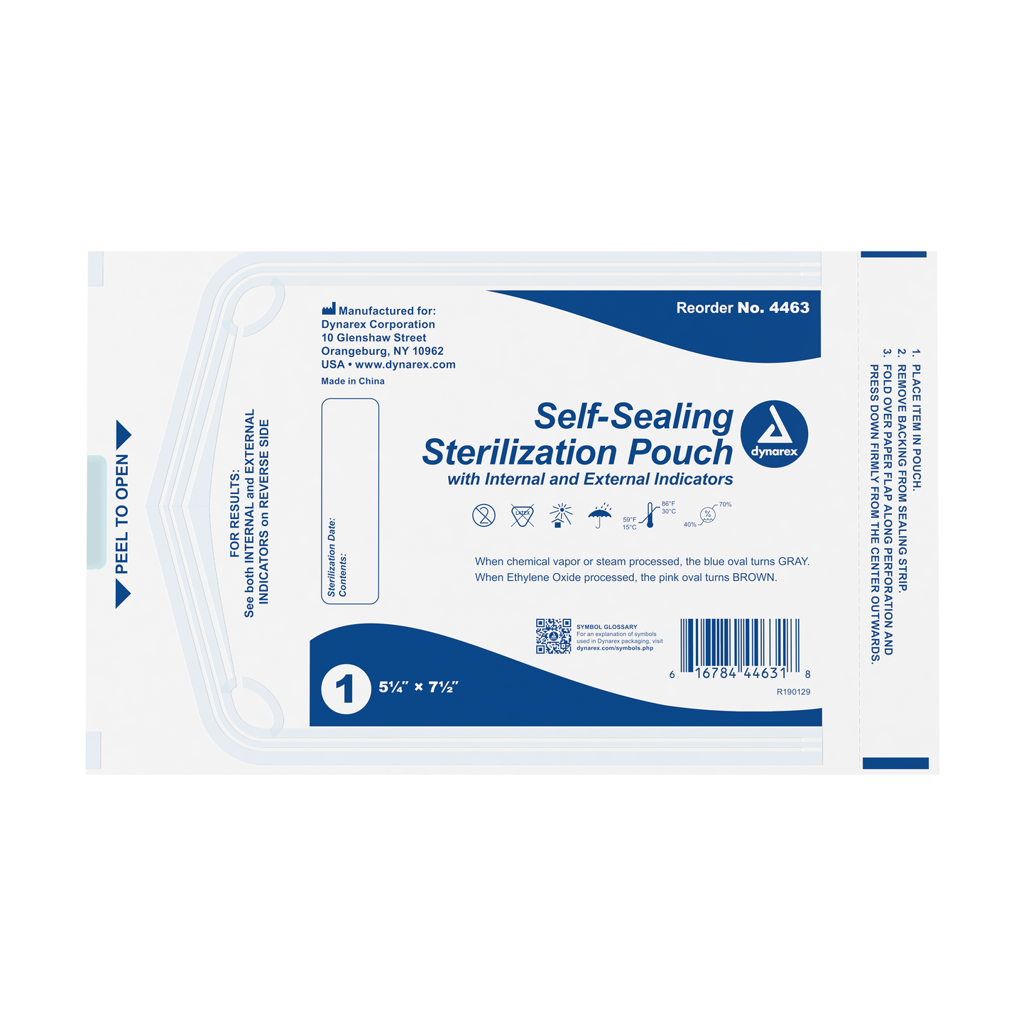Sterilization pouches 200/bx