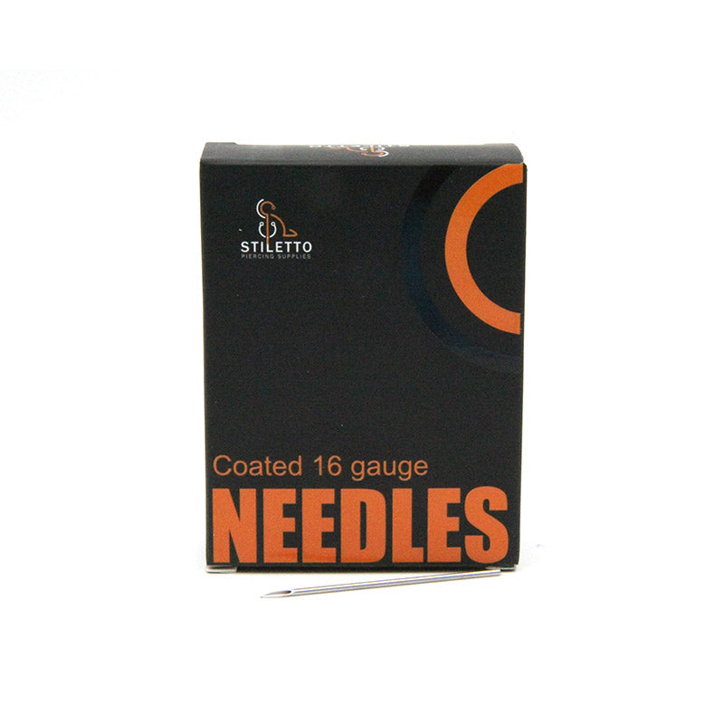 Stiletto 16G Body Piercing Needles Sterile
