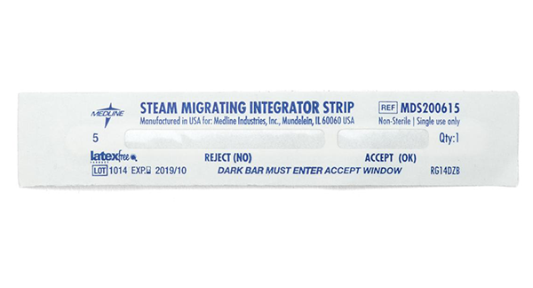 Medline Steam Integrator Strips, (Pack of 250)