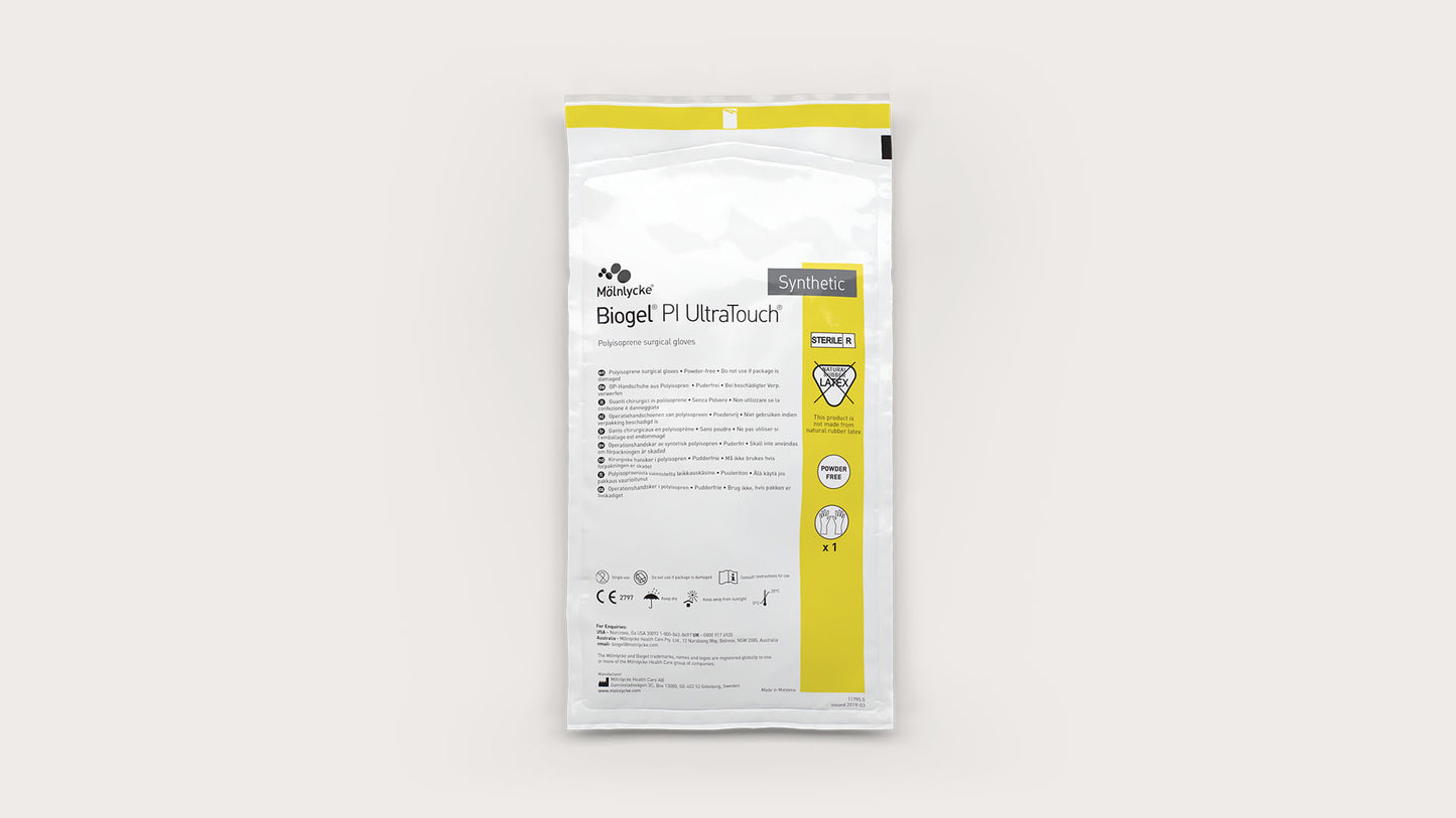 Biogel PI UltraTouch Synthetic polychloroprene surgical glove