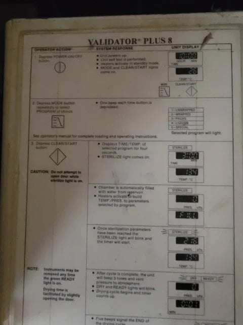 Pelton & Crane Validator 8 Plus
