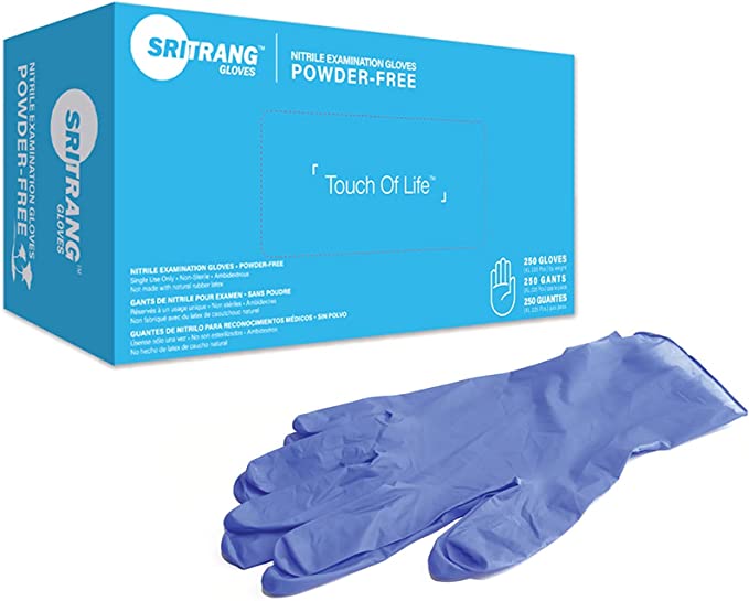 SRI Trang Nitrile gloves - 250 per box- ON SALE NOW