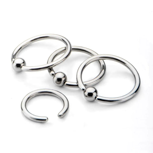 Assorted captive bead ring collection